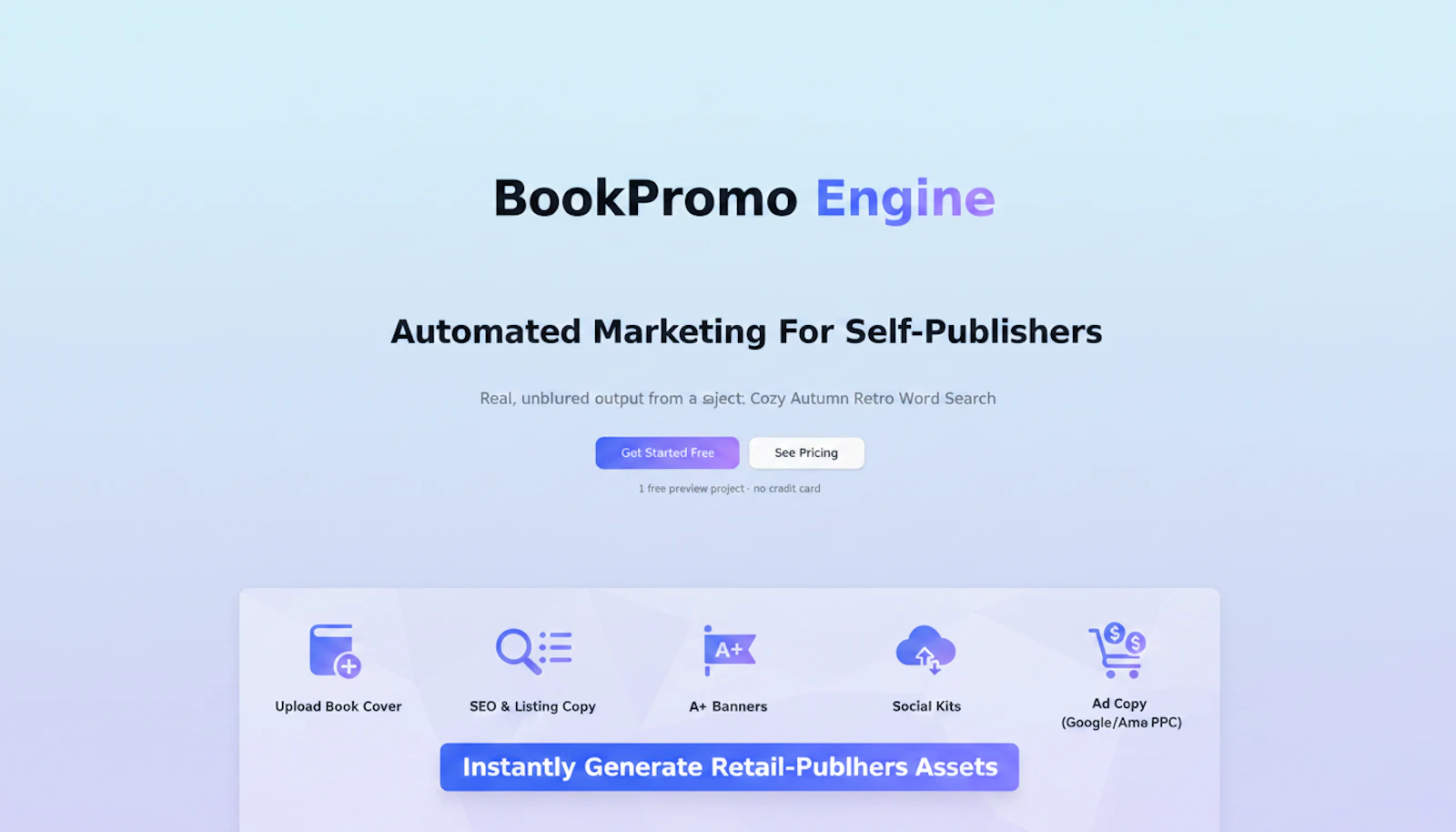 Book Promo Engine  screenshot 1