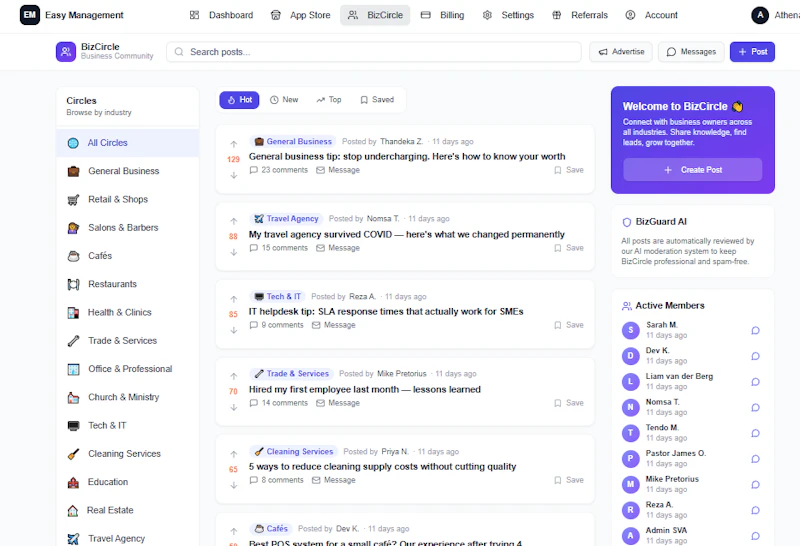 BizCircle screenshot 2
