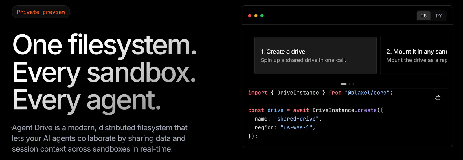 Blaxel Agent Drive screenshot 2