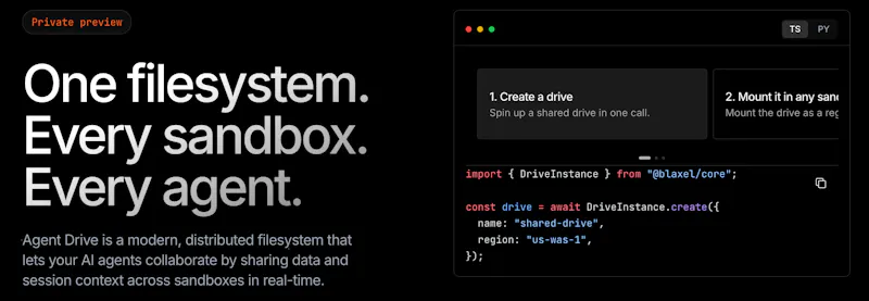 Blaxel Agent Drive screenshot 2