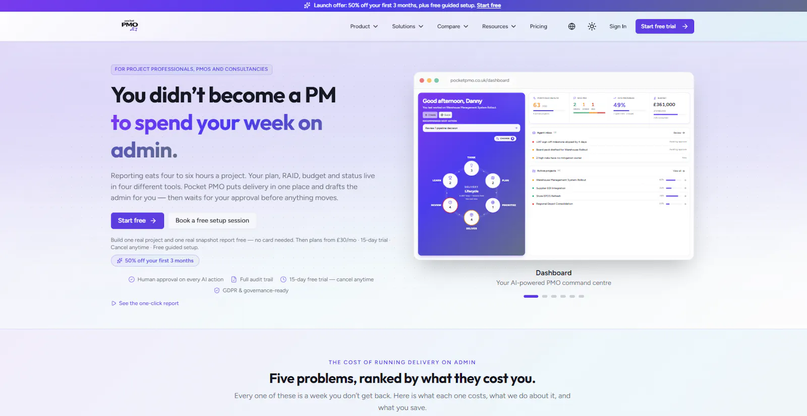 Pocket PMO screenshot 1