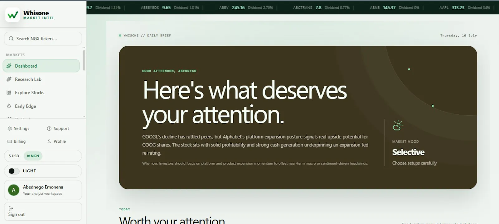 Whisone screenshot 4