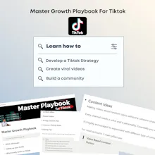 Master Playbook for Tiktok gallery image