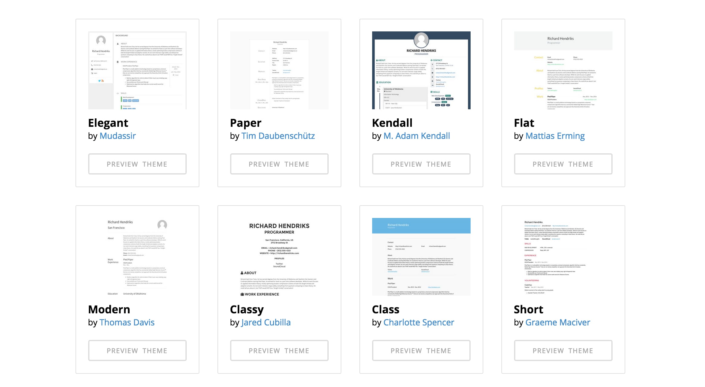 JSON Resume media 1