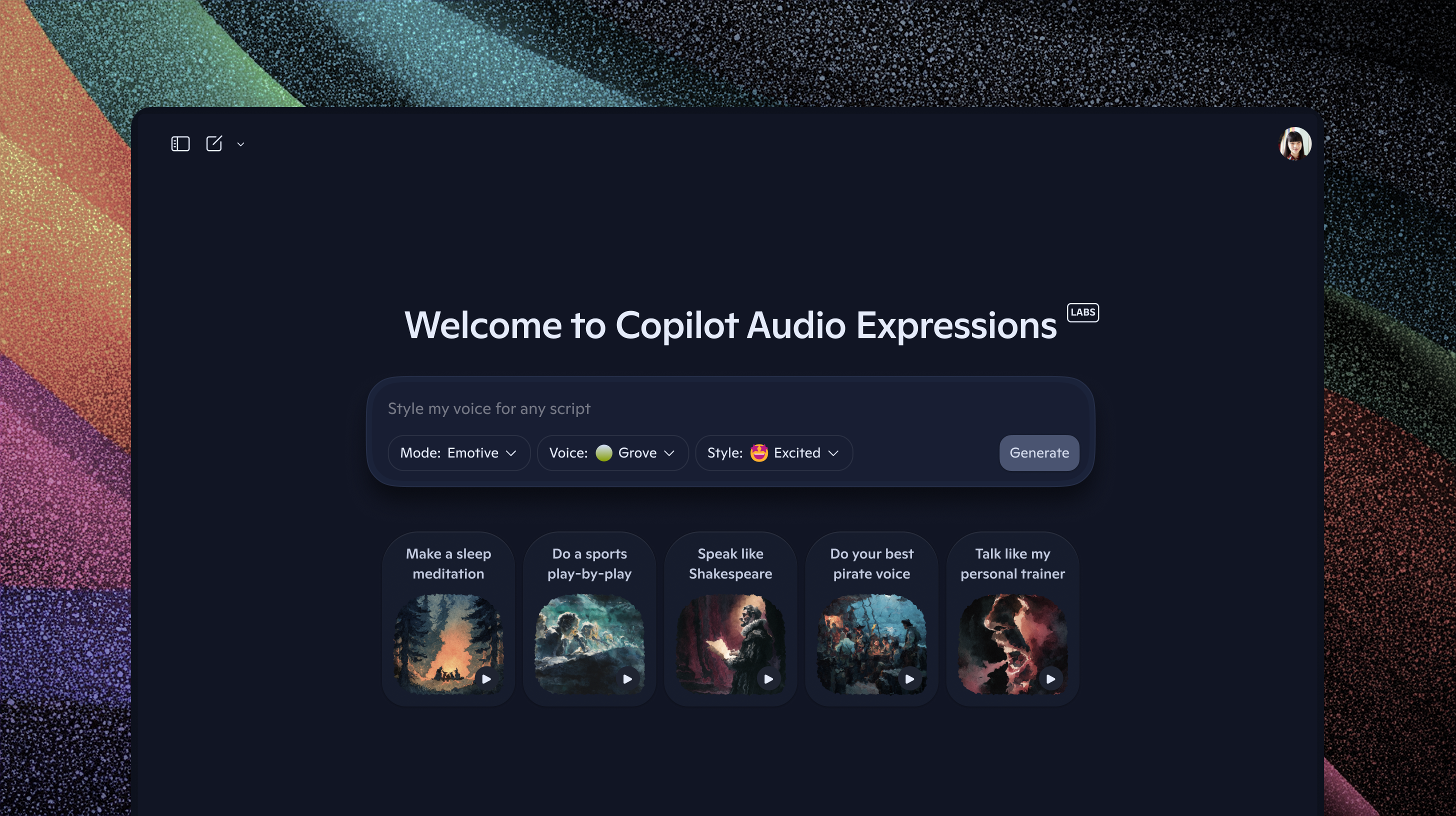Copilot -Audioausdrücke - Die neue Stimme Ihrer Geschichten Medien 2