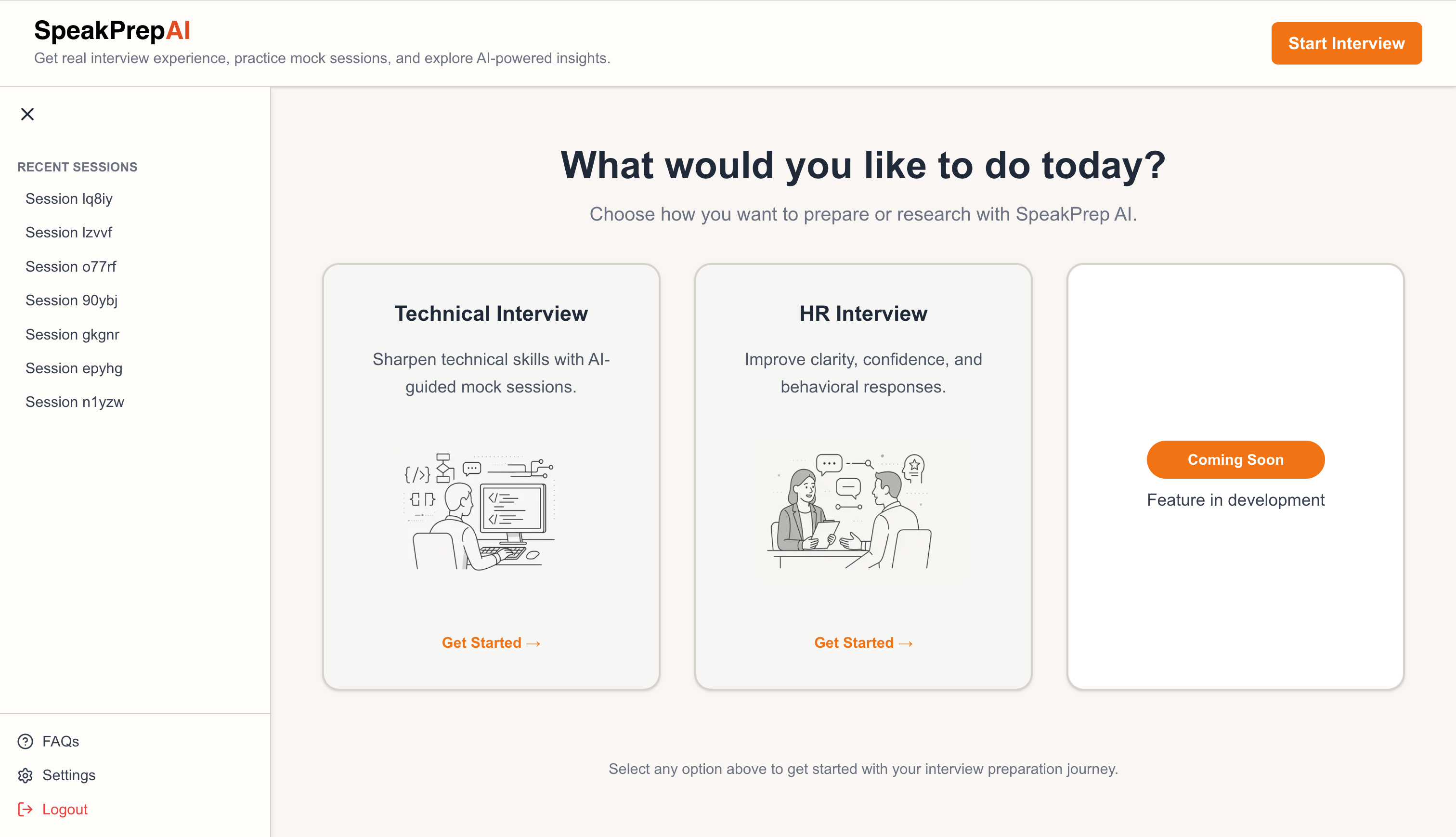 SpeakPrep - Screenshot 2 showing product features and functionality