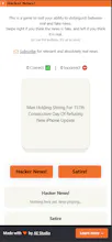 Hacker News or Satire? gallery image