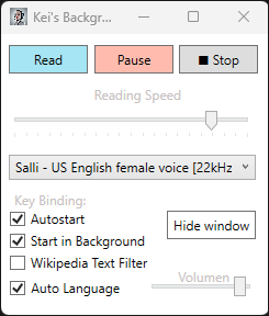 BackgroundReader gallery image