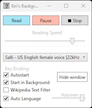 BackgroundReader gallery image