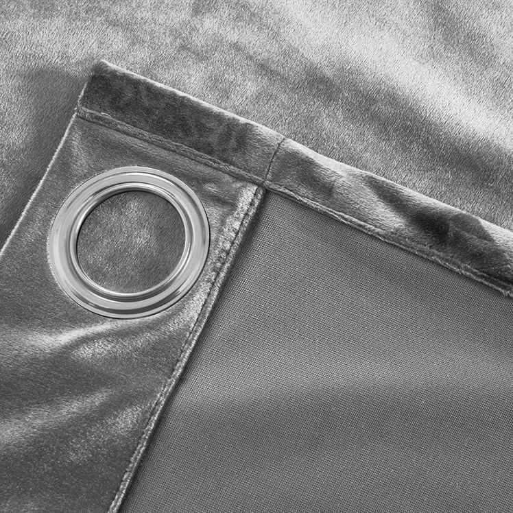 Velvet Curtains Ready Made Eyelet gallery image