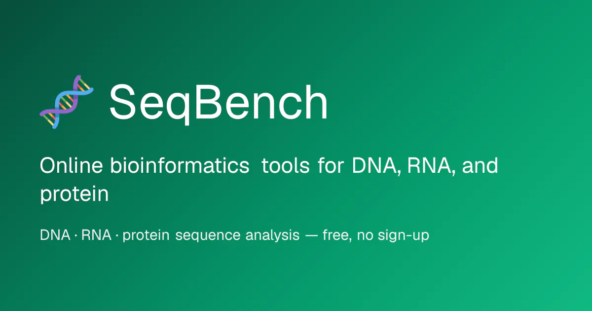 SeqBench gallery image