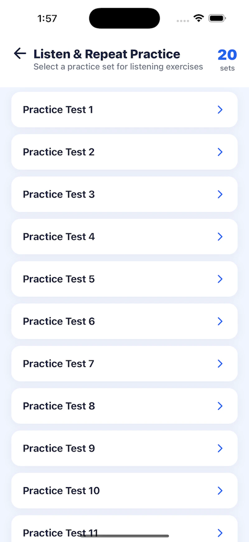 TOEFL Speaking Practice & AI App screenshot 3