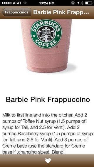 Starbucks Secret Menu App gallery image