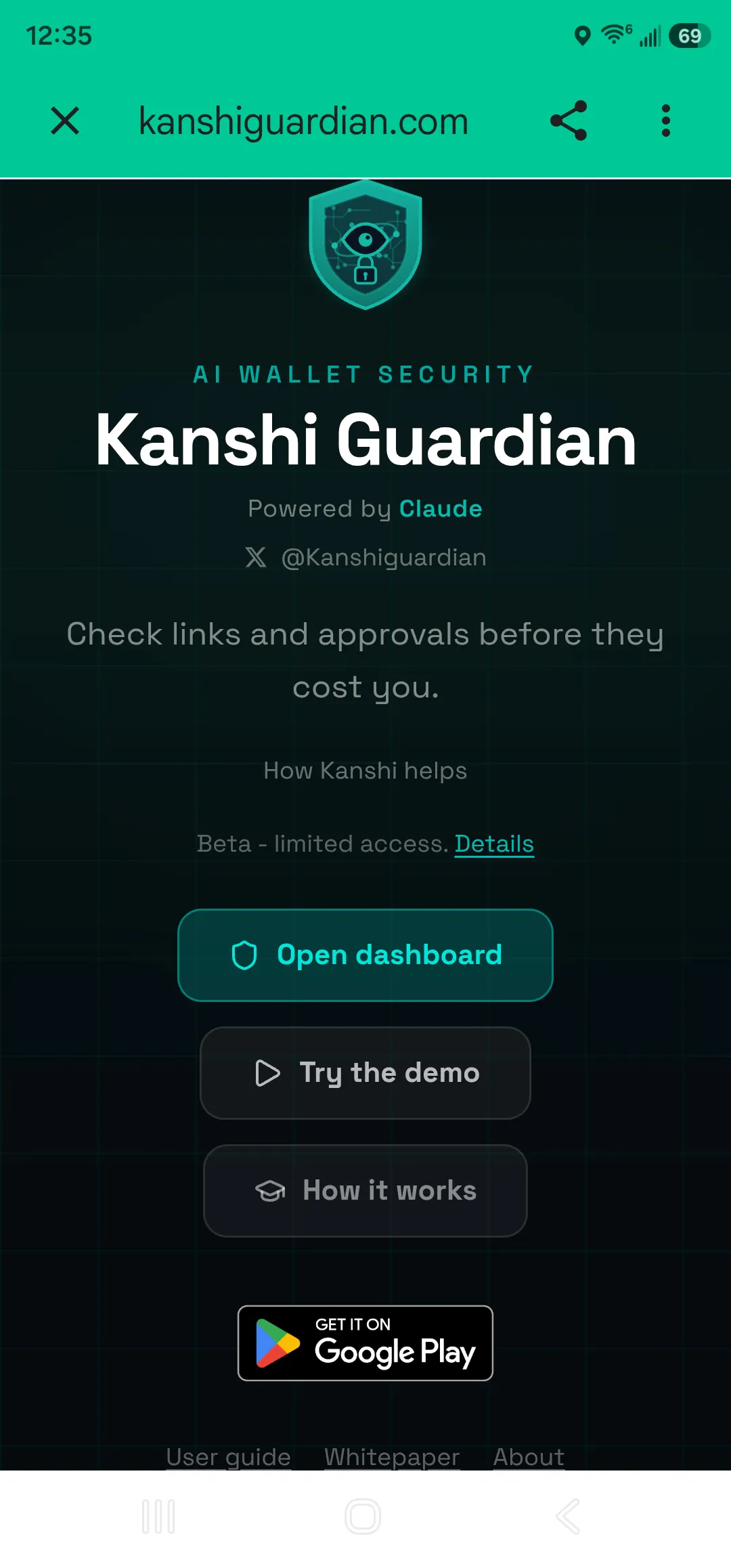 Kanshi Guardian gallery image