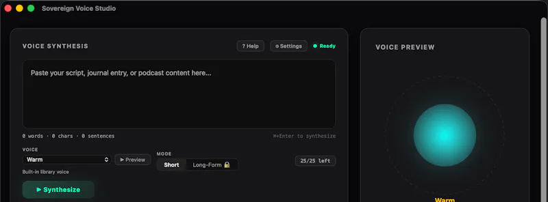 Sovereign Voice screenshot 6