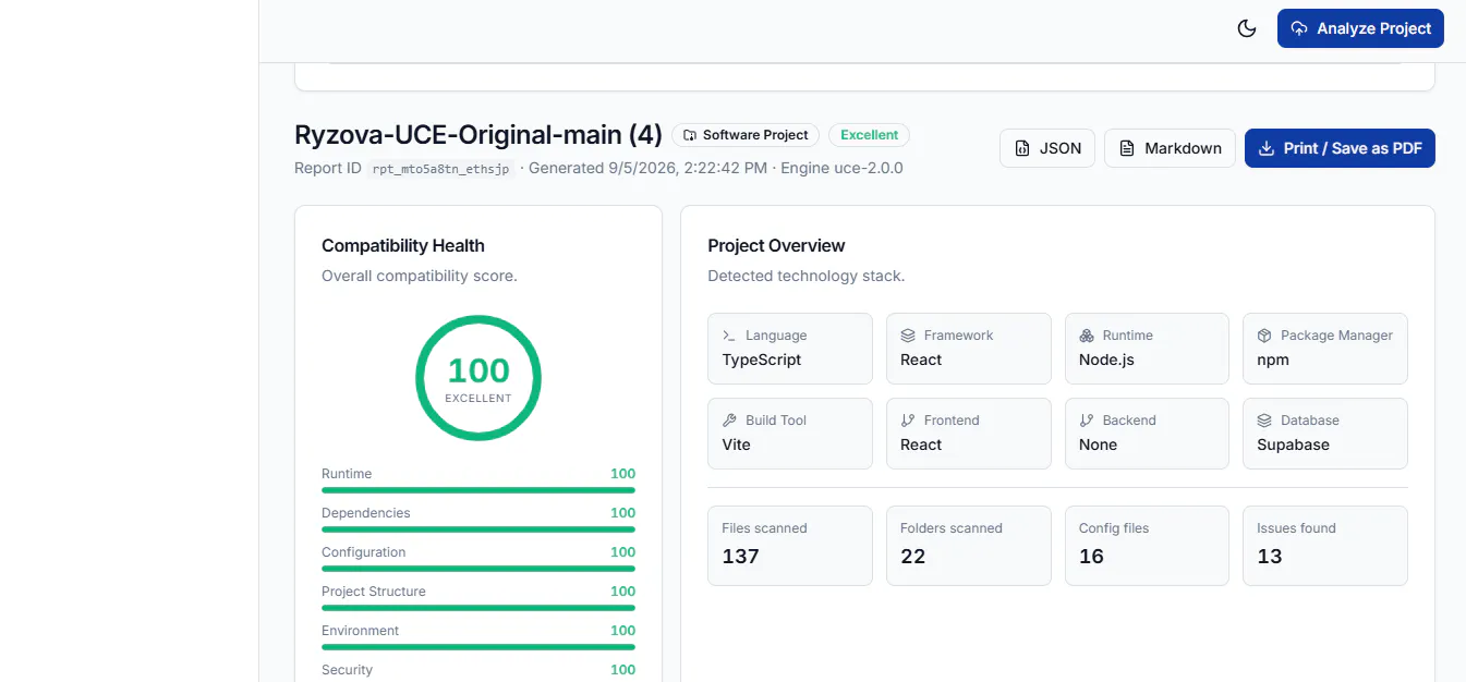 UCE — Universal Compatibility Engine gallery image
