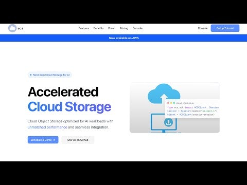 Accelerated Cloud Storage gallery image