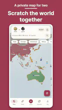 Scratchy Us — A world map for two gallery image