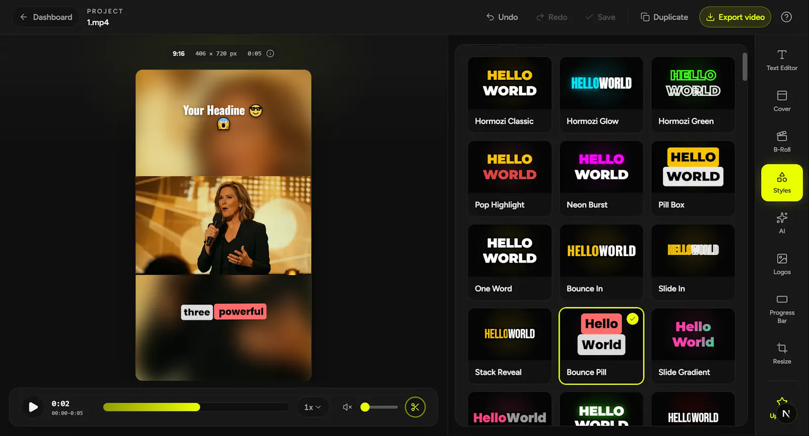 CaptionBolt screenshot 1