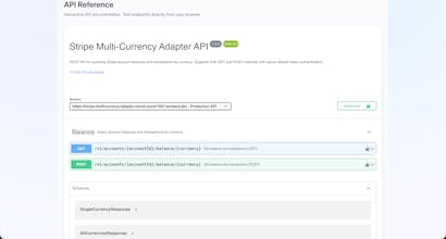 Multi-Currency Ledger API for Stripe gallery image