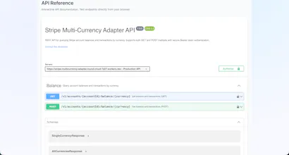 Multi-Currency Ledger API for Stripe gallery image