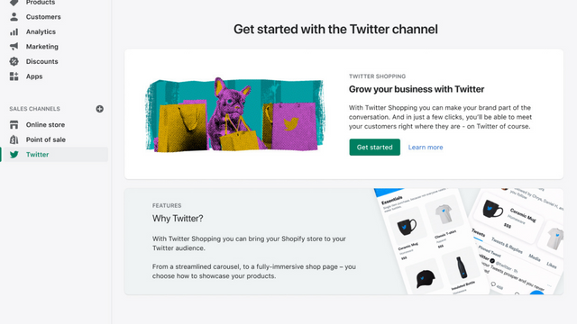 Twitter cho Shopify media 2