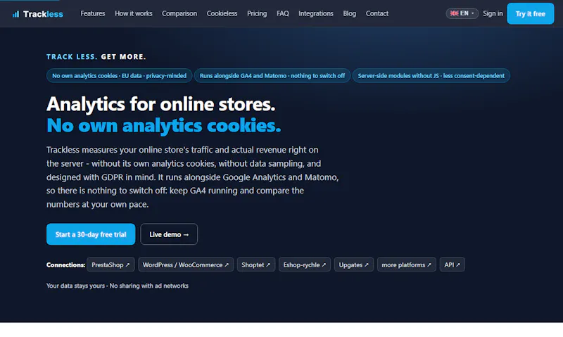 Trackless screenshot 2
