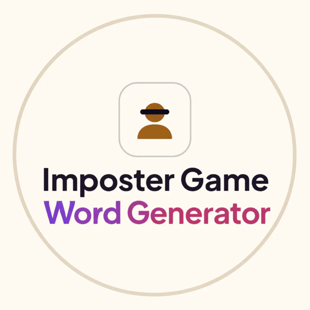 Imposter Game Word Generator | Free...