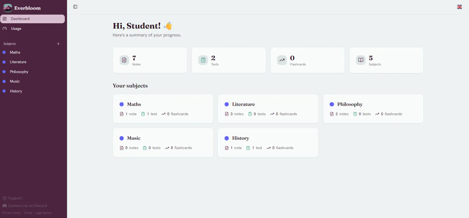Everbloom Study screenshot 2