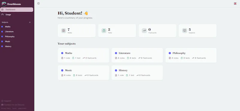 Everbloom Study screenshot 2