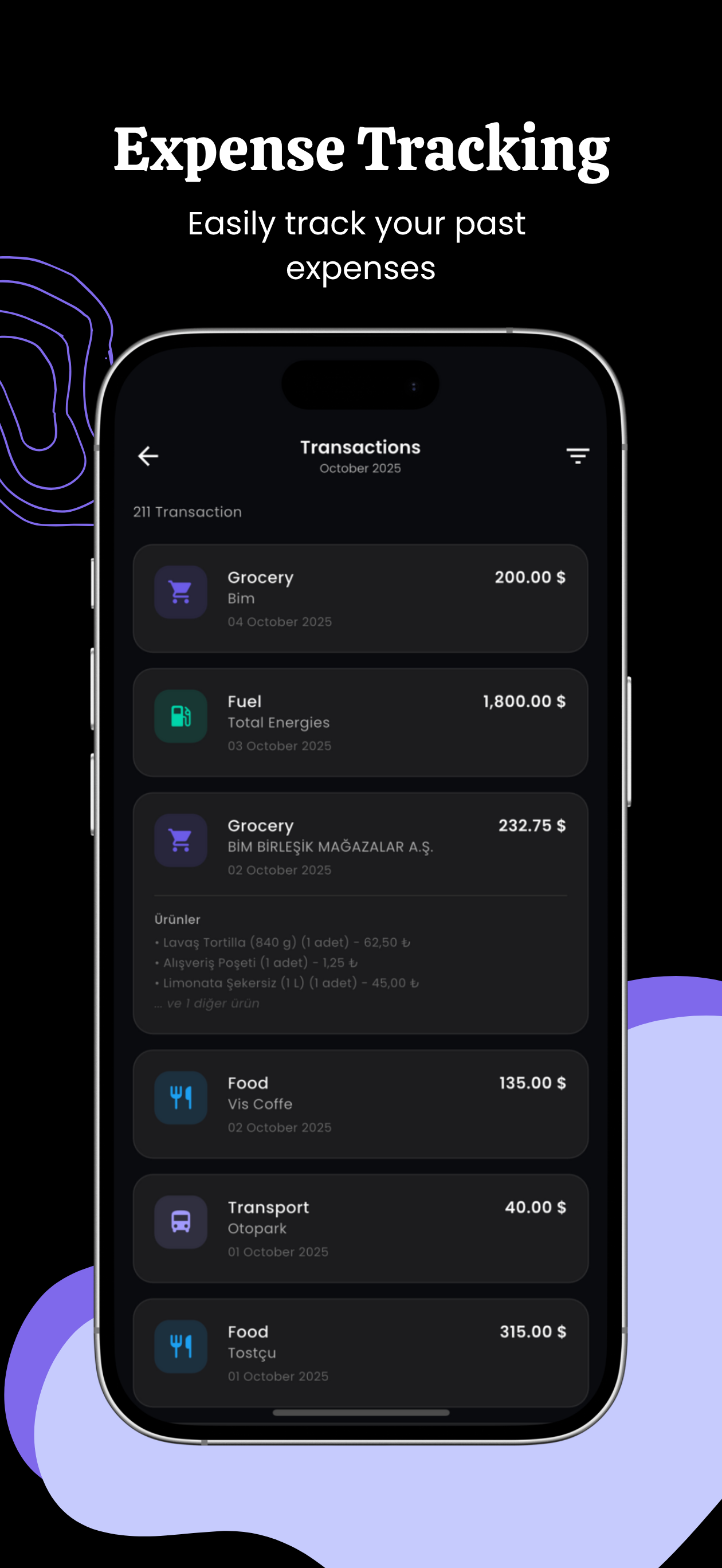 MasrafAi - Expense Tracking gallery image