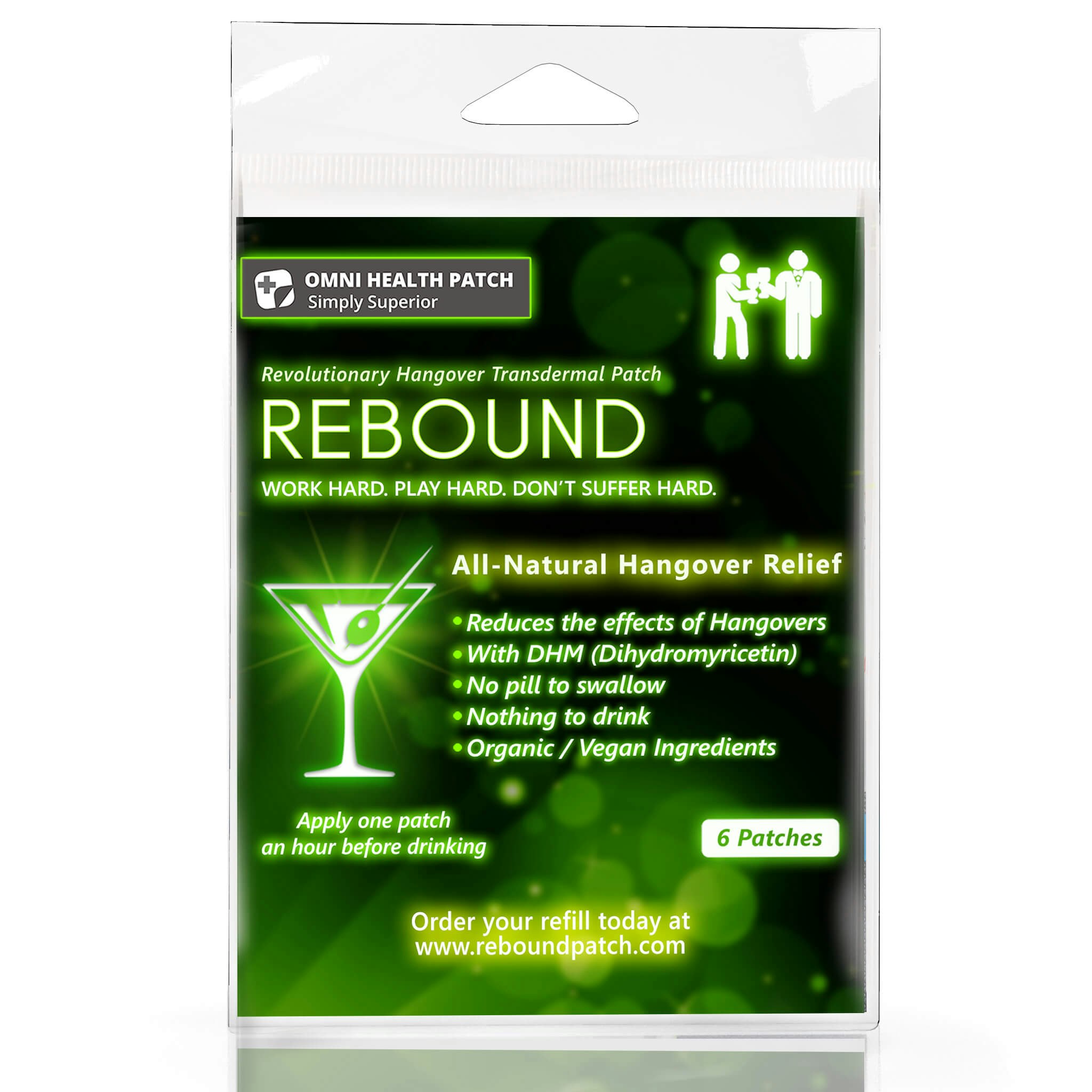 Rebound Hangover Patches: A Top Choice for Hangover Relief