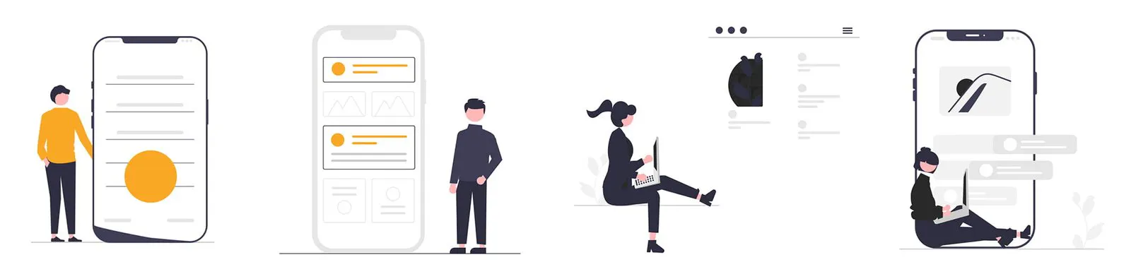 Mobile App Development Company 제품 배너