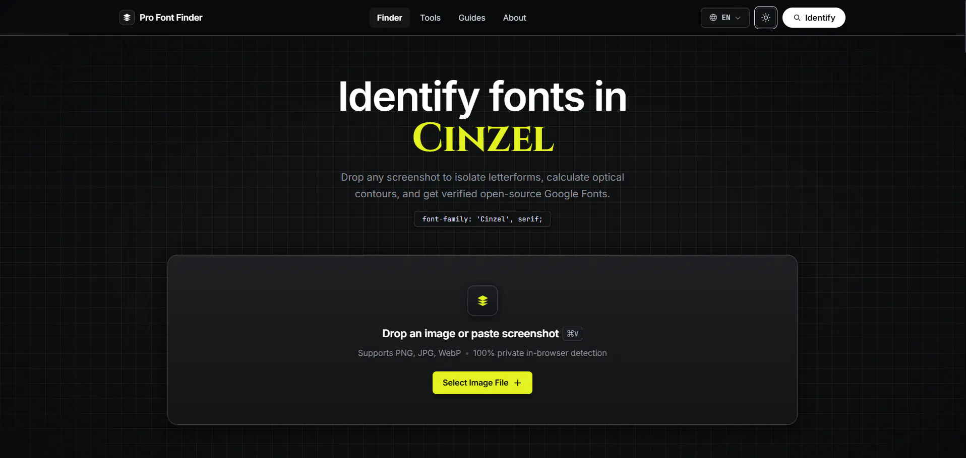 ProFontFinder gallery image