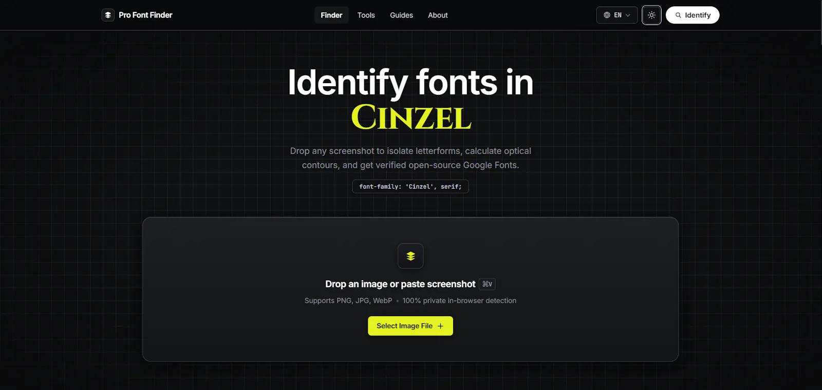 ProFontFinder screenshot 3