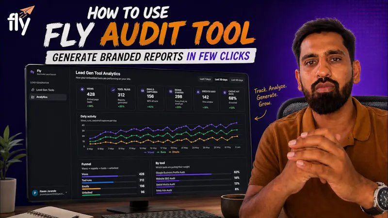 Fly: Lead Gen Tools for Agencies screenshot 1 (video preview)