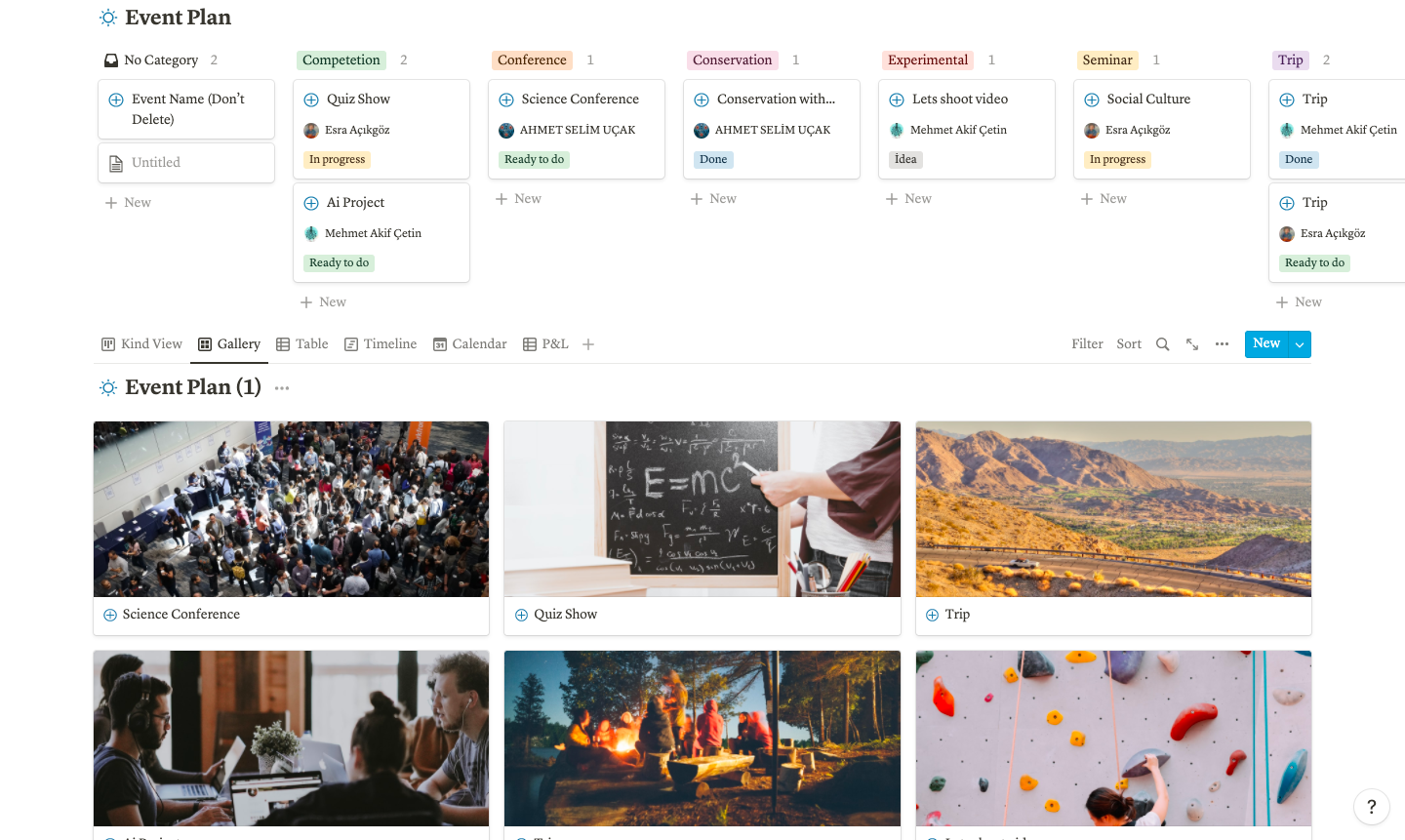 Student Club & Societies Notion Template