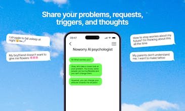 Noworry AI Psychologist gallery image