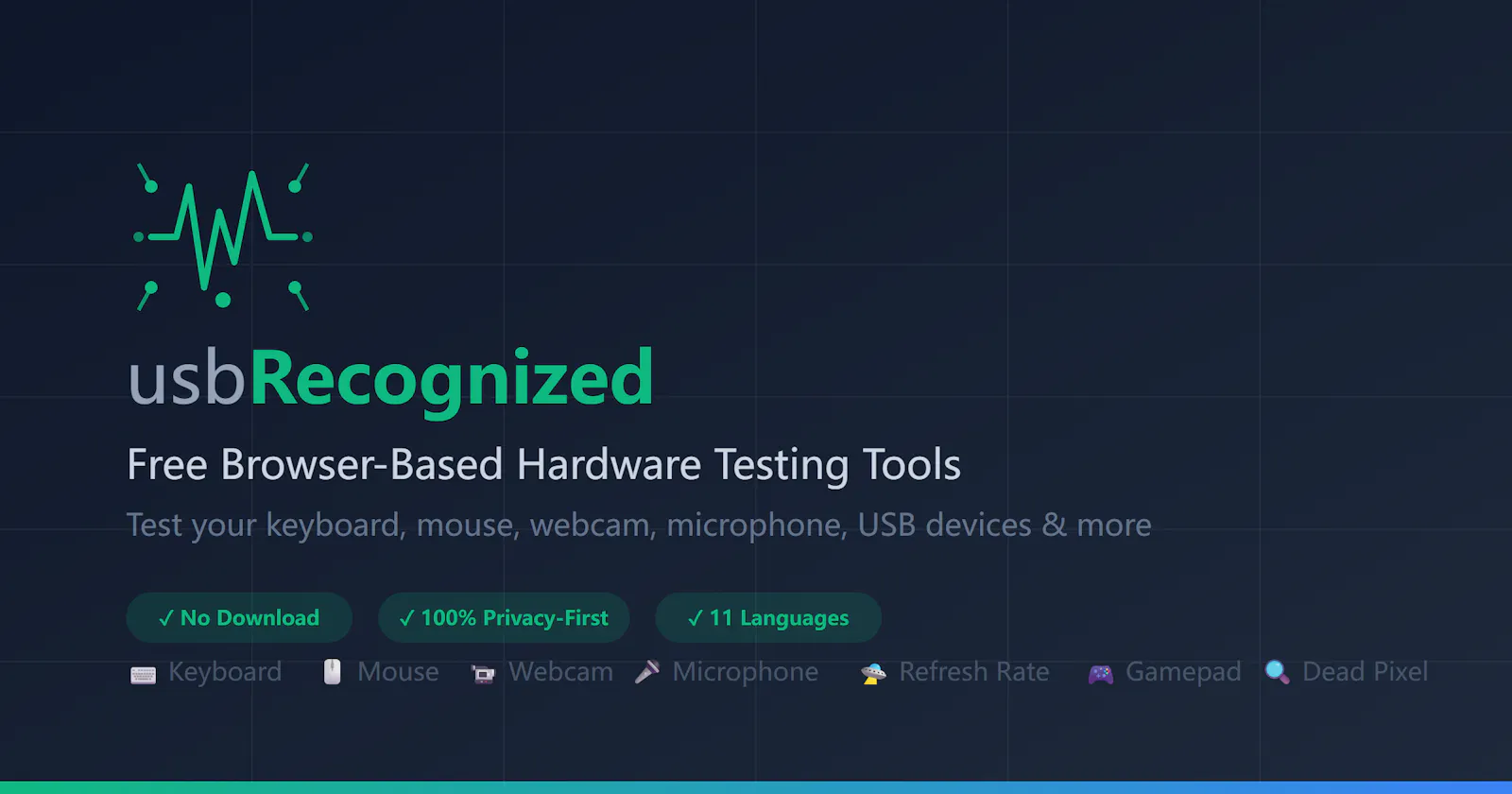 usbRecognized screenshot 1