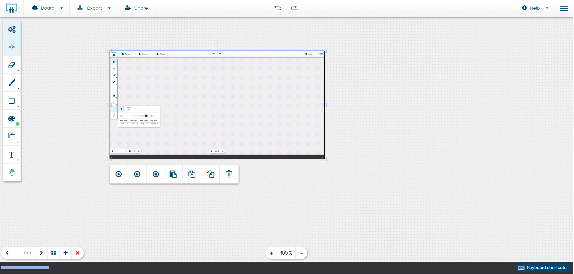WebBoard gallery image