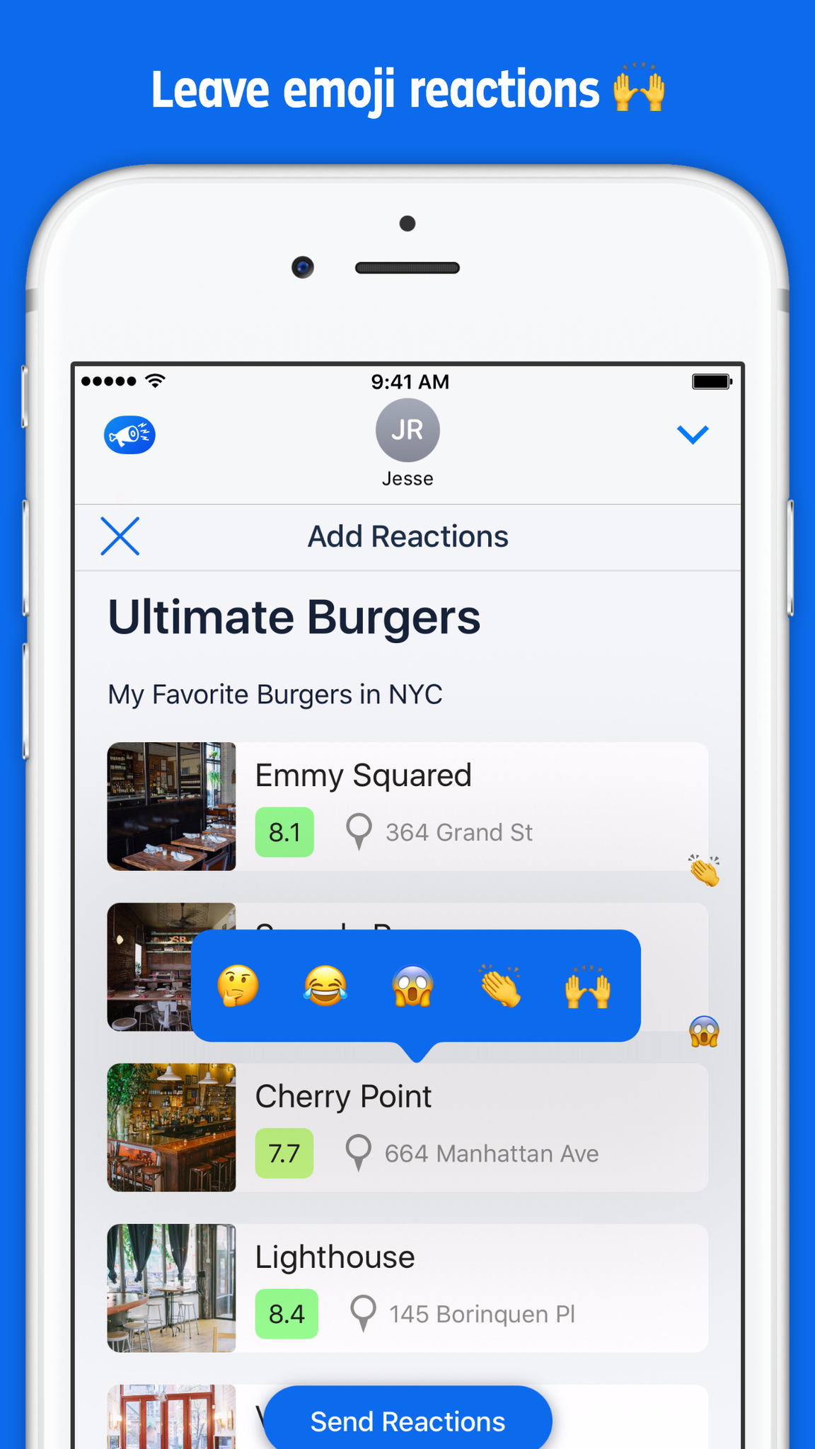 The Infatuation's iMessage App gallery image