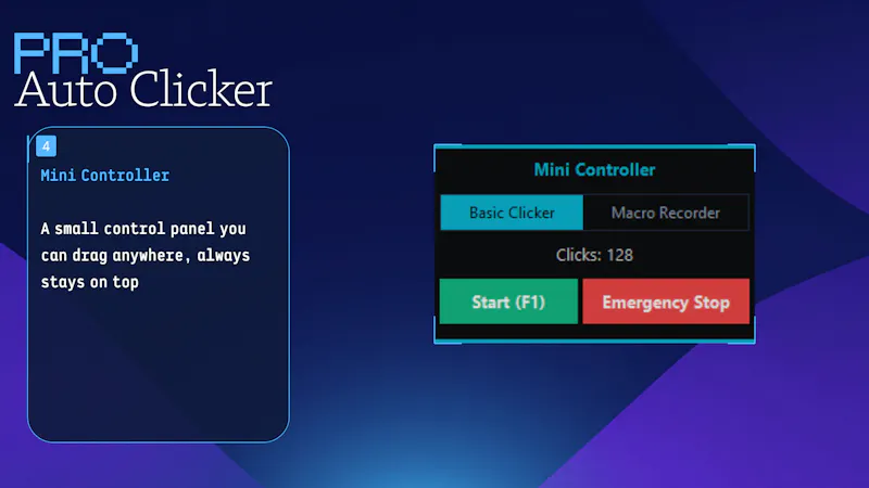 Pro Auto Clicker: Mouse & Keyboard Macro screenshot 6