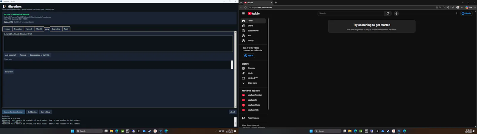 Ghostbox Browser  screenshot 5