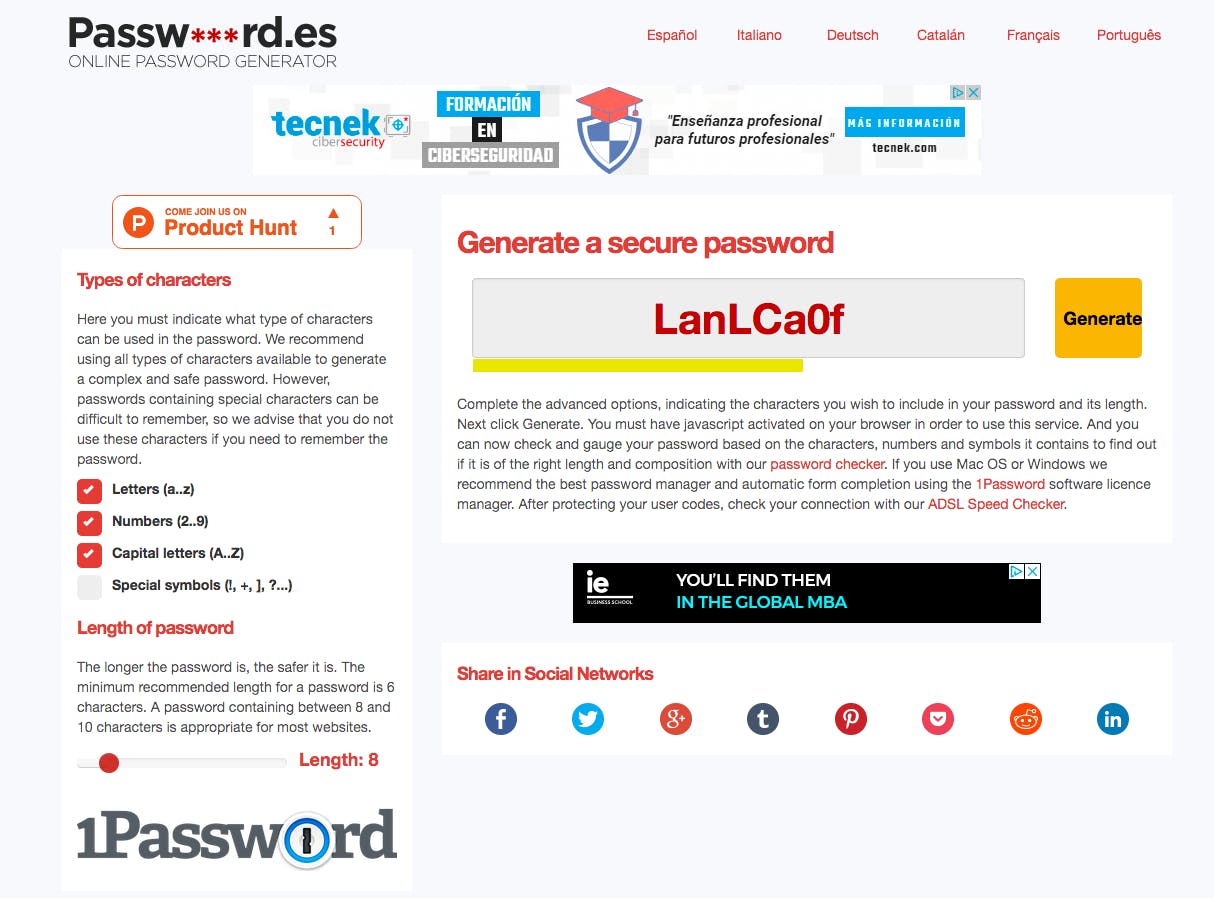 Password media 1