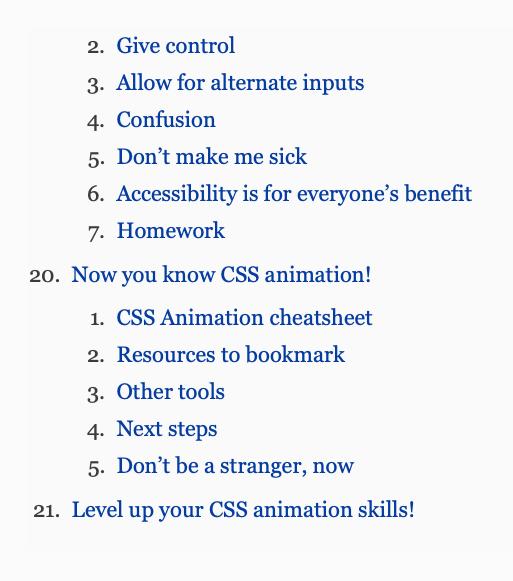 CSS Animation 101 gallery image