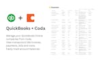 QuickBooks Pack for Coda image