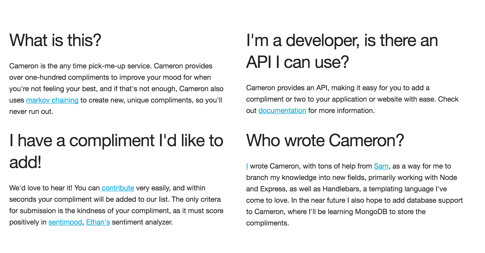 Cameron gallery image