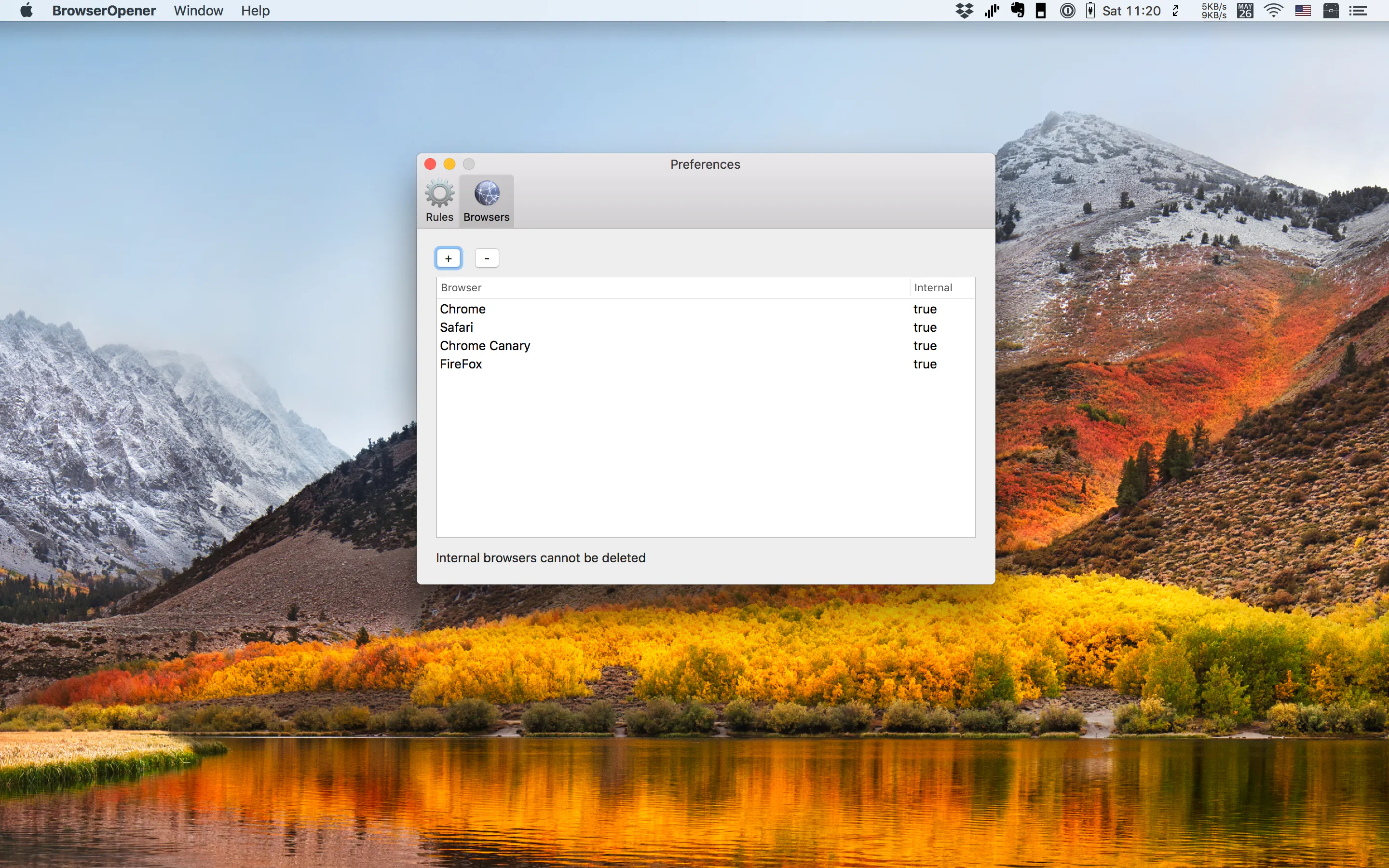 Keyopen Browser BrowserOpener: Open links with different browsers according to rules ...