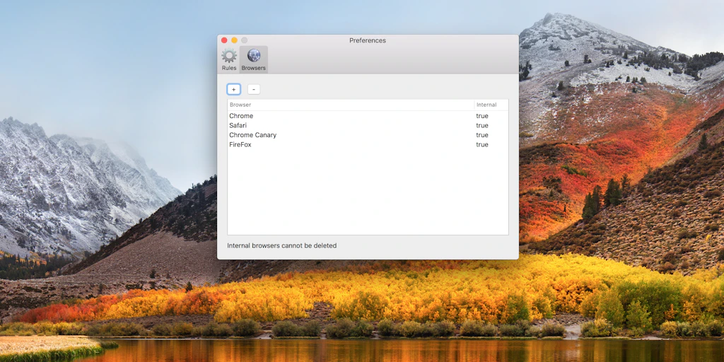 BrowserOpener: Open links with different browsers according to rules ...