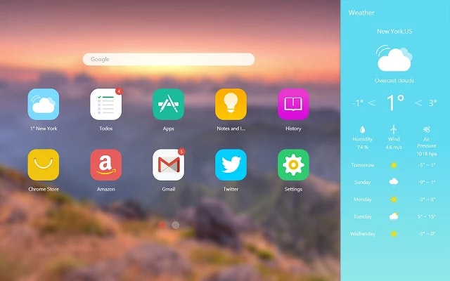 Infinity New Tab gallery image